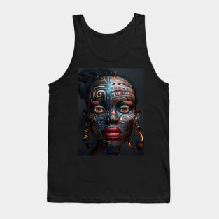 tribal design 7 Tank Top